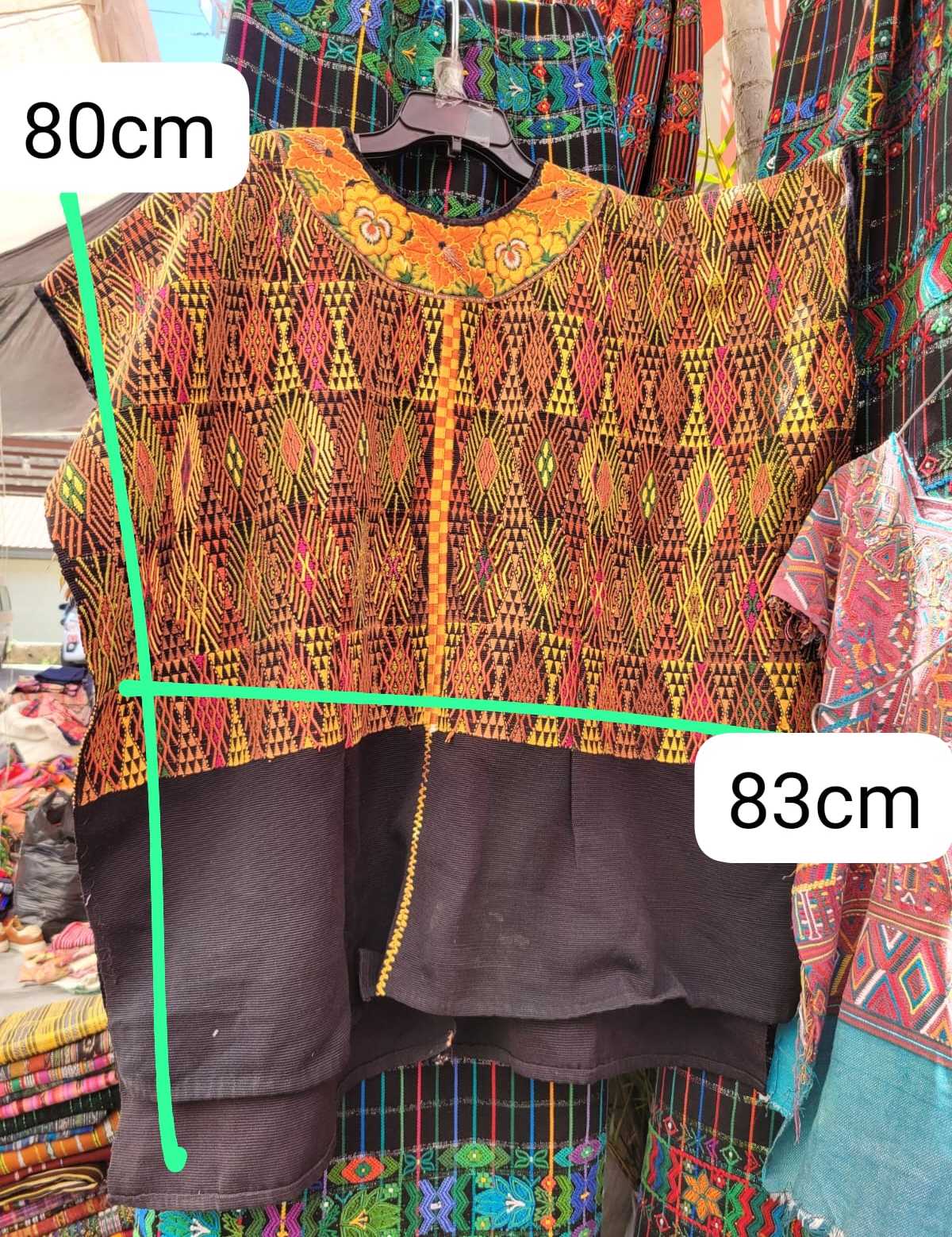 Autumn Santa Maria de Jesus huipil #3-56