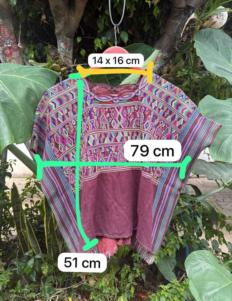 Plum Nebaj Huipil #6-205