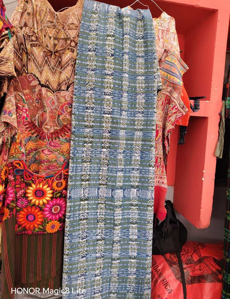 Indigo and olive green Santiago corte #5-188