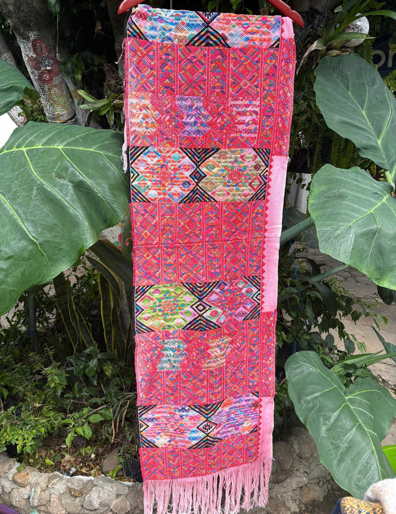 Pink Nebaj Tzute #6-203