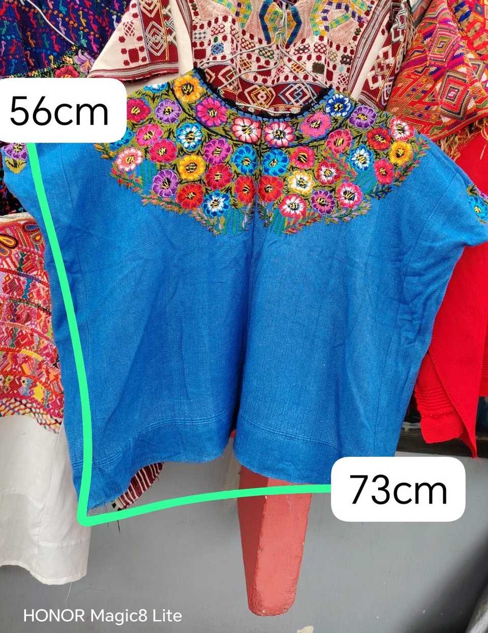 Blue Patzun huipil #6-114