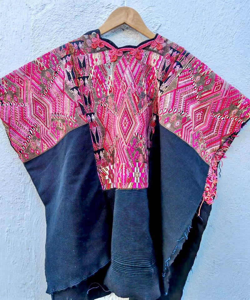 Embroidered Guatemalan huipil | Vintage textile