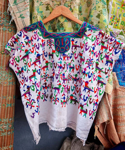 Colorful Nebaj huipil