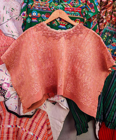 Coral Coban huipil