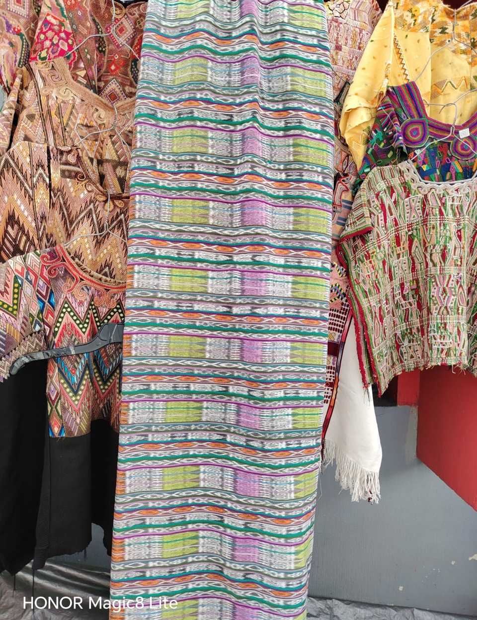 Green and pink Patzun corte #5-102
