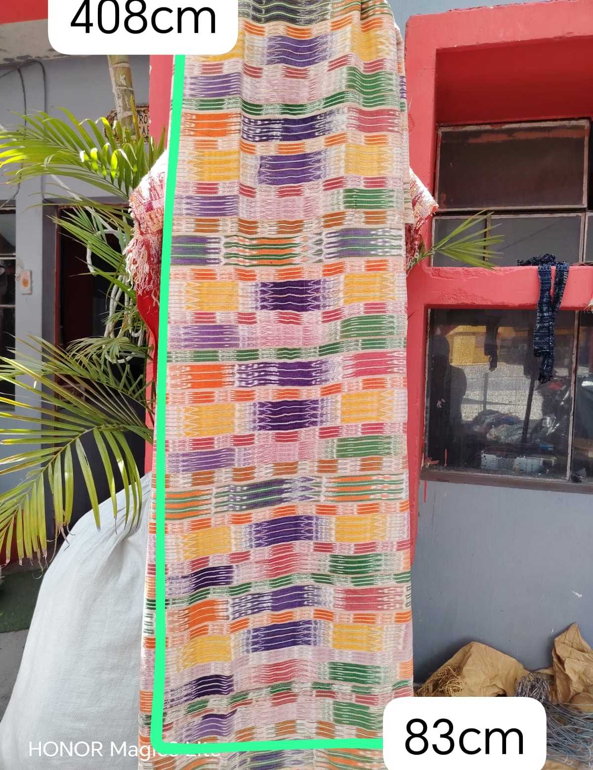 Colourful purple Patzun corte #5-227