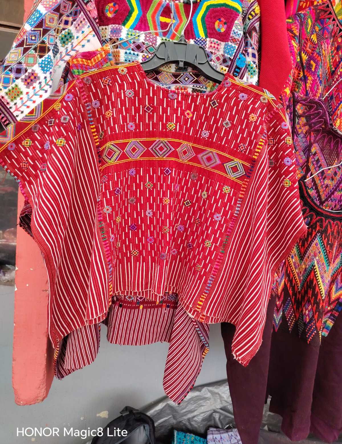Red Colotenango Huipil #6-212