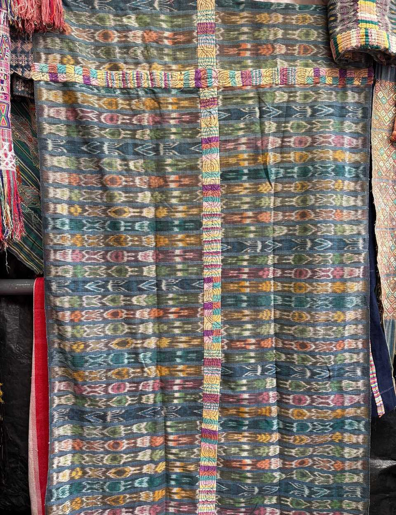 Indigo ikat Chichicastenango corte #4-275