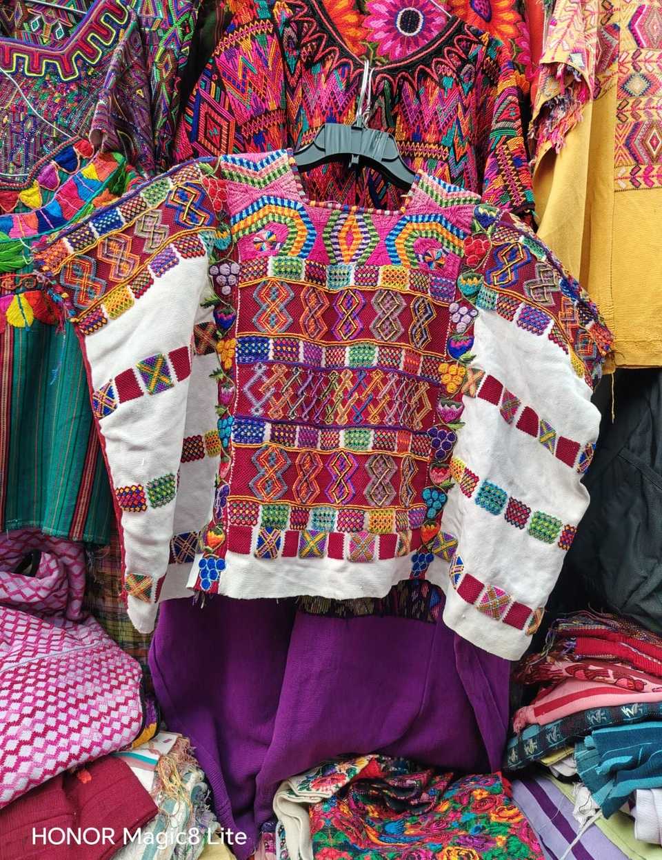 White ceremonial Colotenango huipil #4-246