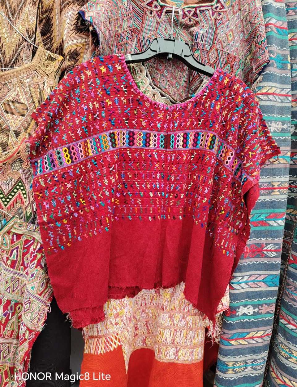 Red San Lucas huipil #4-322