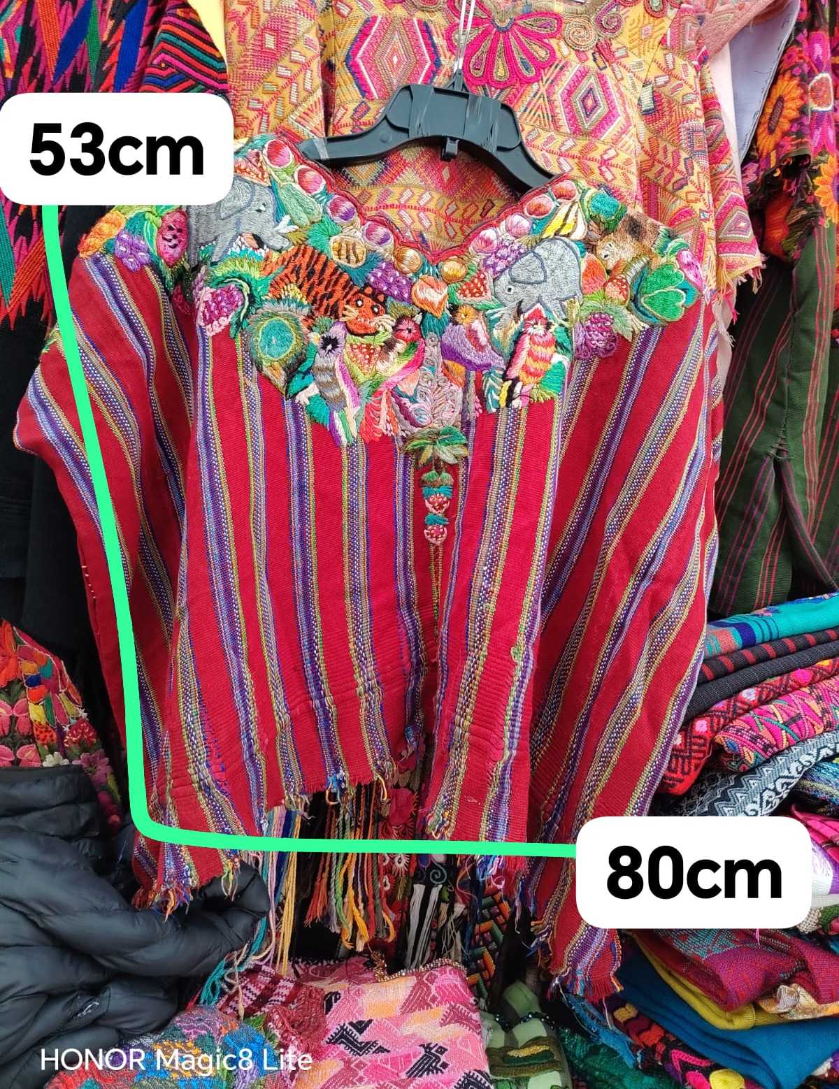 Birds and animals Patzun huipil #4-172