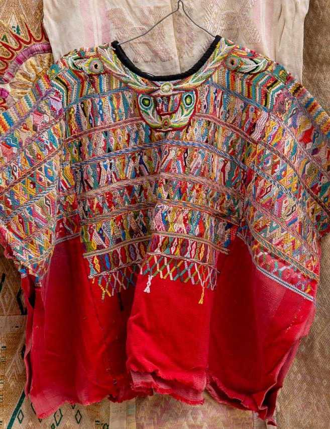 Red San Juan Cotzal huipil #4-144