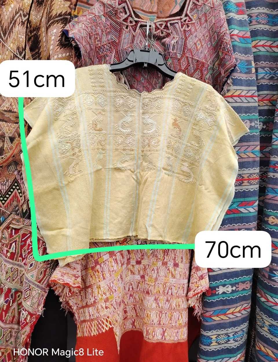 Cream San Lucas Toliman huipil #4-328