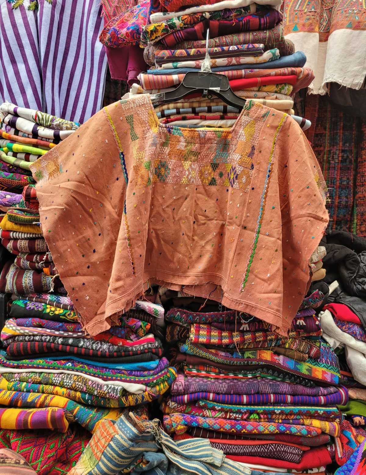 Coral Coban huipil #3-42