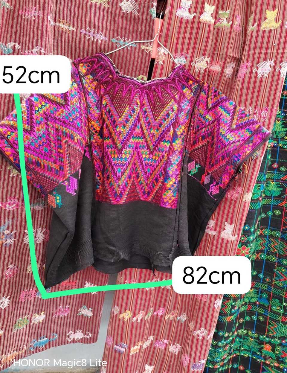 Berry geometric Chichicastenango huipil #6-10