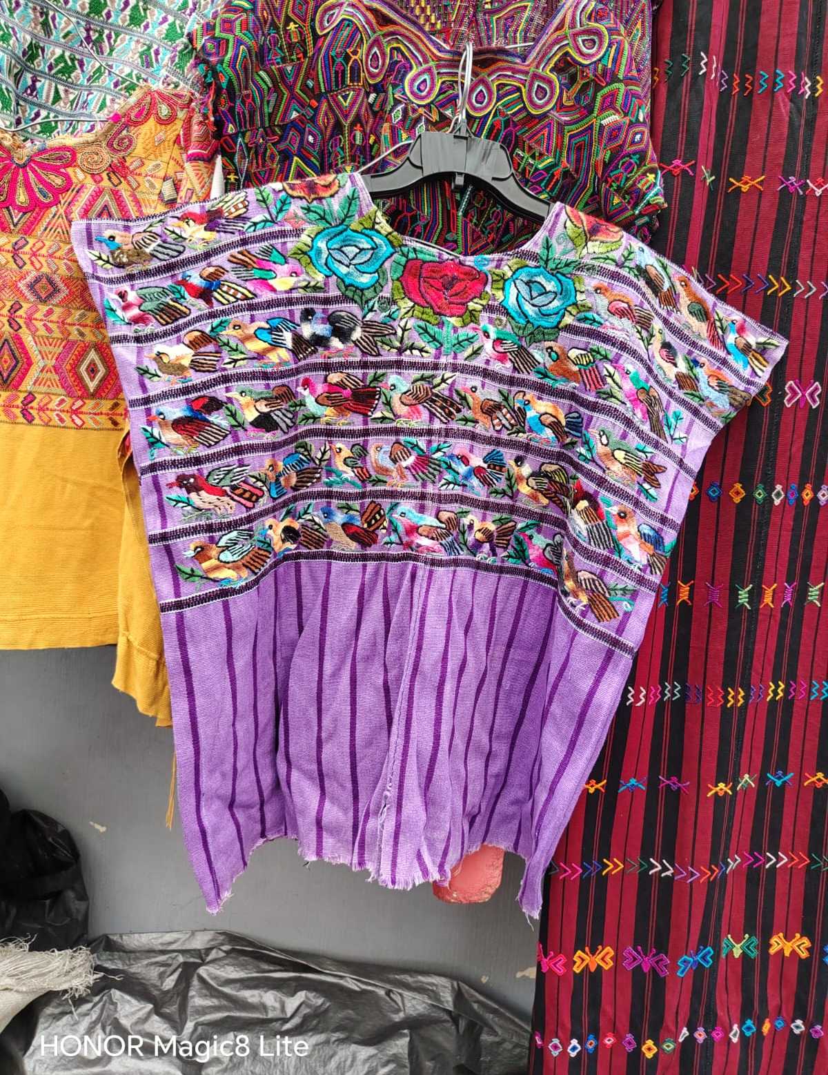 Lilac Santiago huipil #4-232