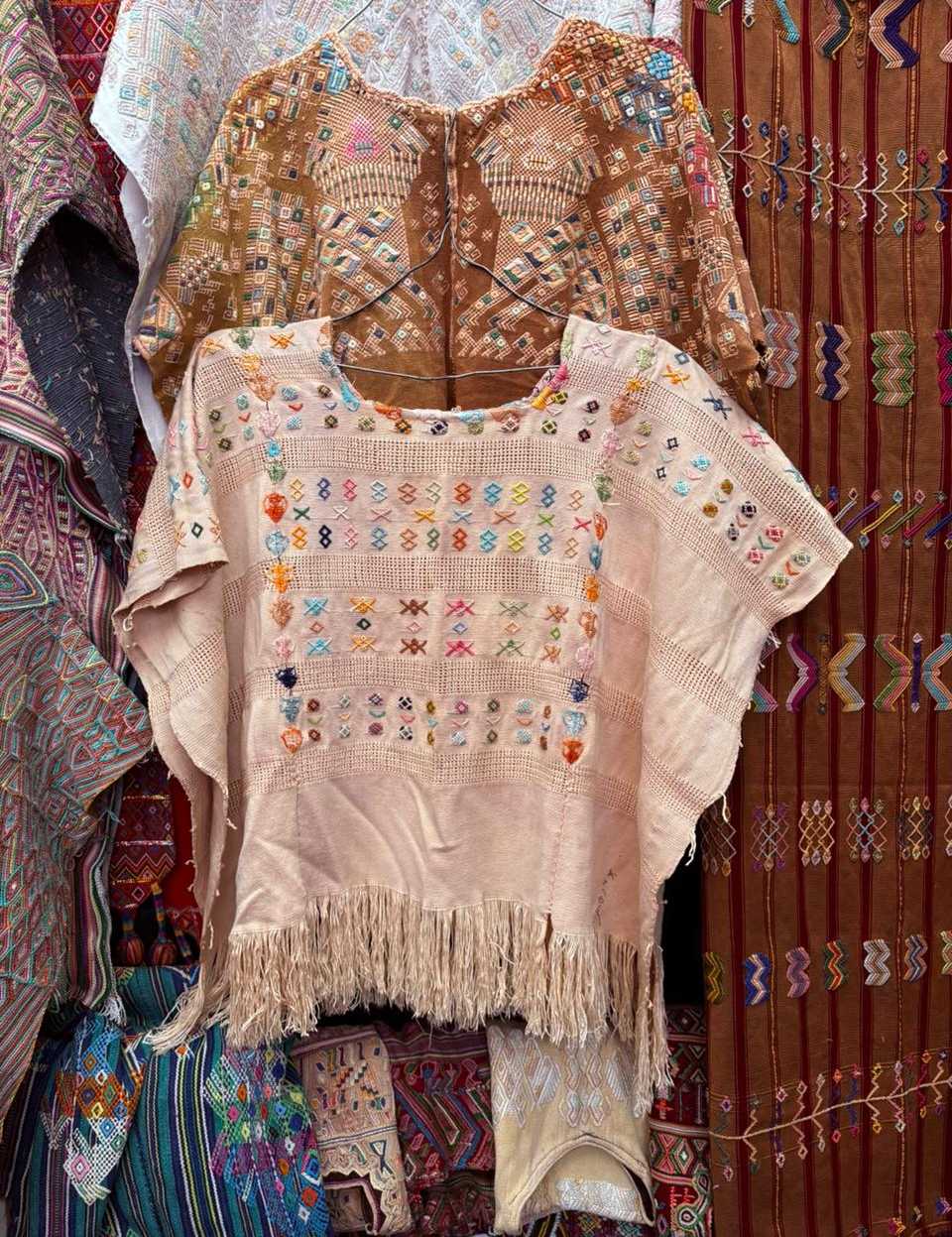 Cream Colotenango huipil #3-14