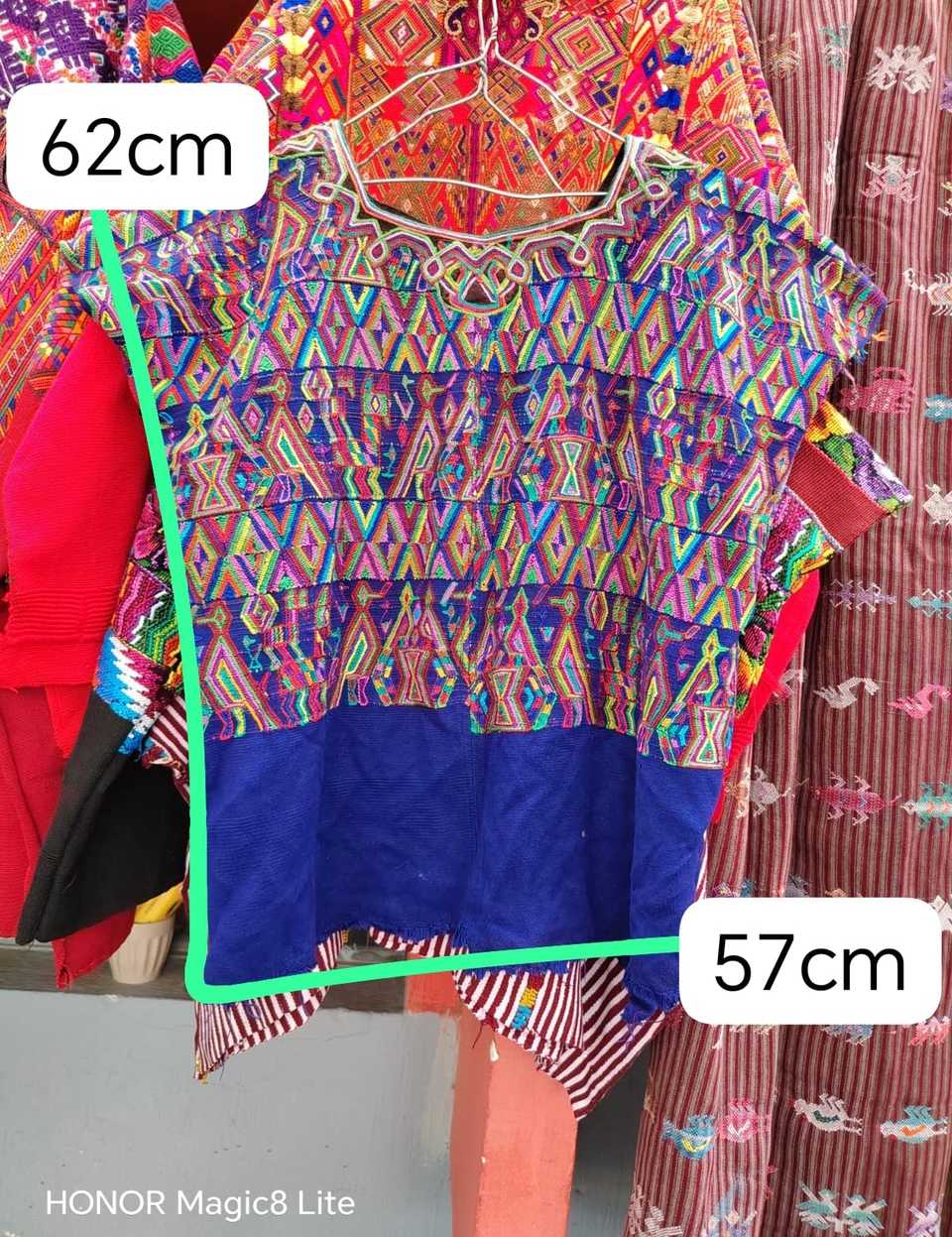 Blue and pink Nebaj huipil #6-2