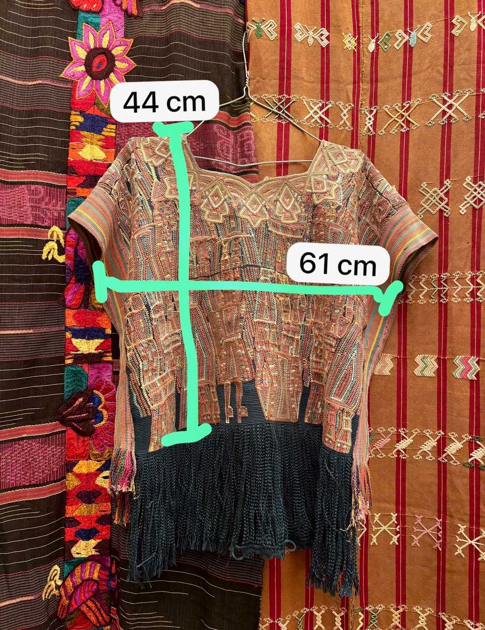 Black and brown Nebaj huipil #4-226