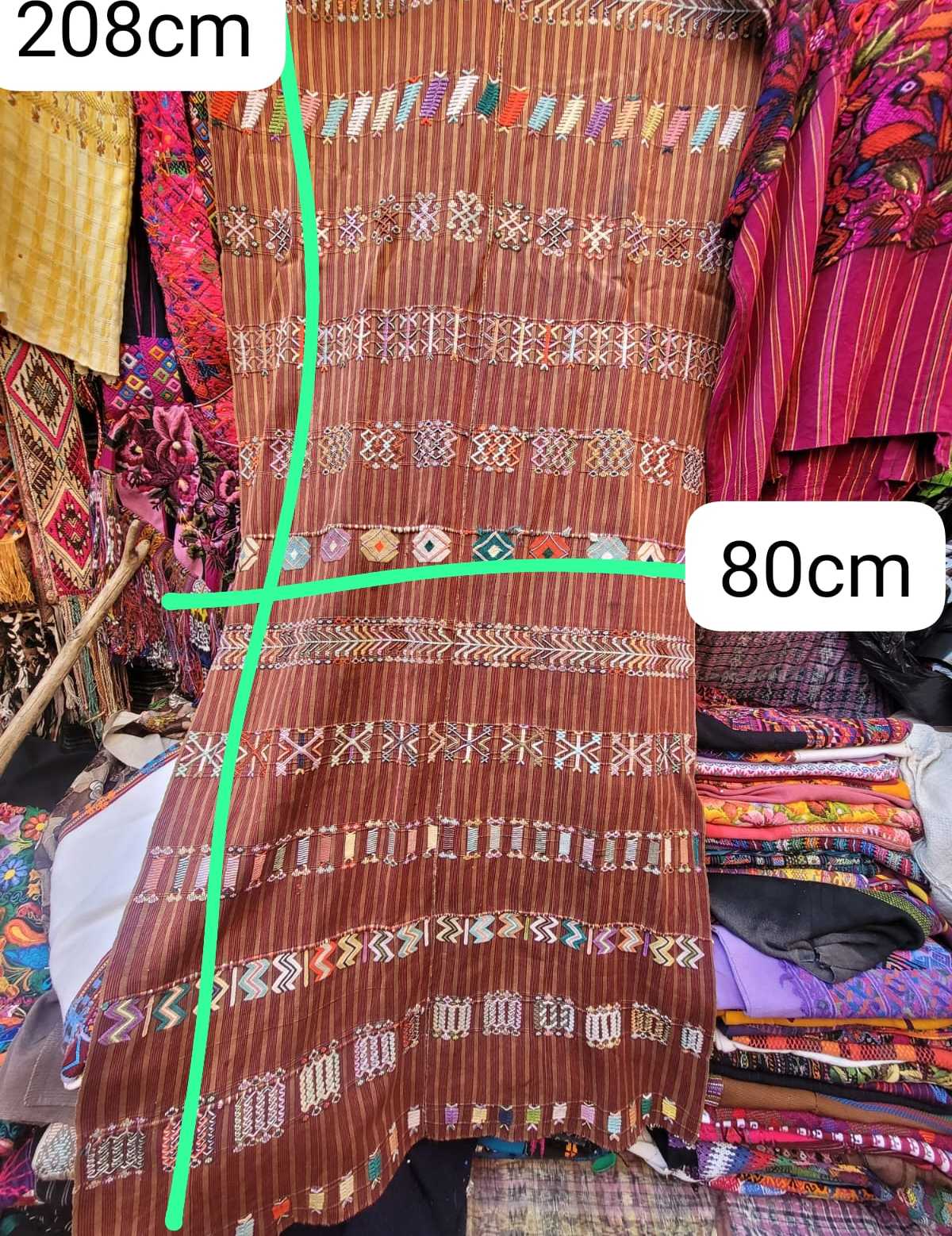 Corte Colotenango marrón #2-33