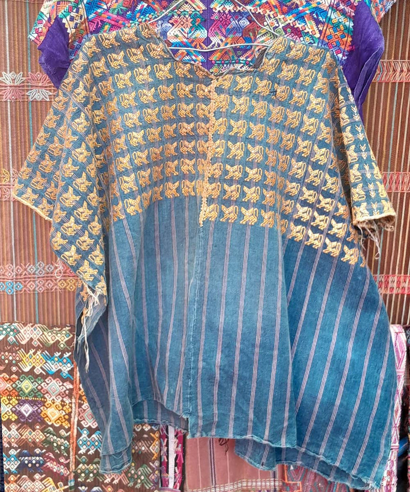 Embroidered Guatemalan huipil | Vintage textile