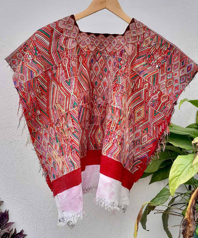 Guatemalan huipil - vintage textiles