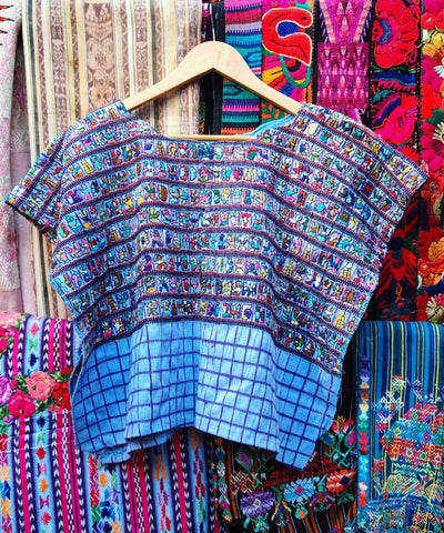 Guatemalan huipil - vintage textile