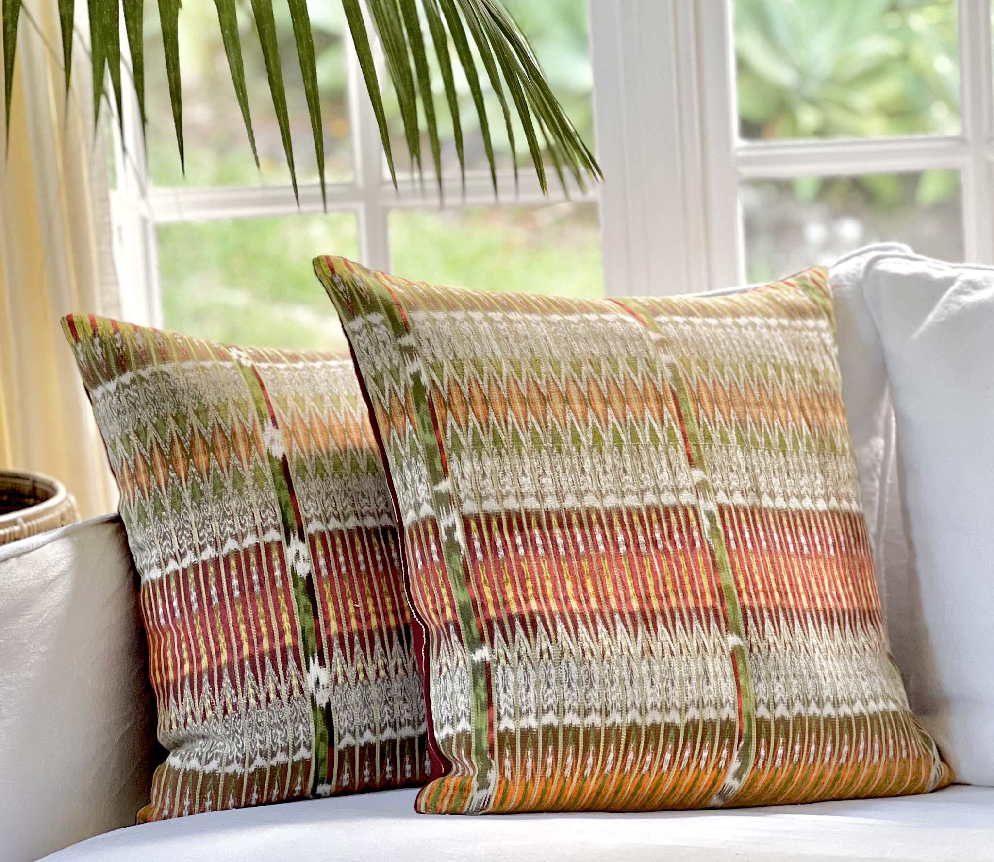 Tribal Ikat Corte Pillow