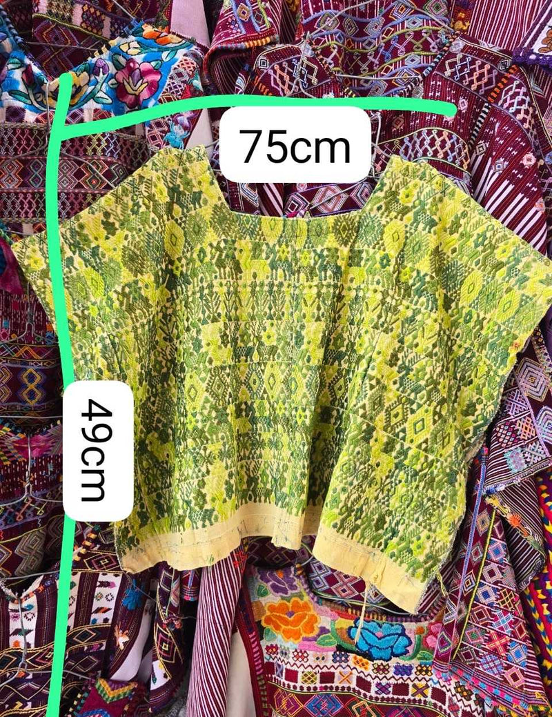 Chartruese Coban Huipil #6-397