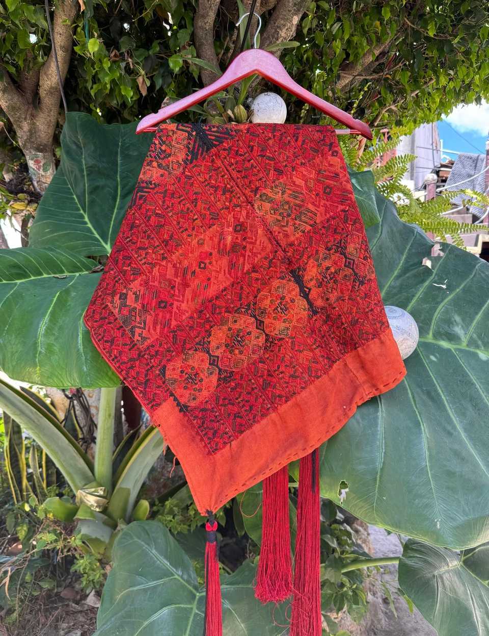 Orange Nahuala Tzute #6-458