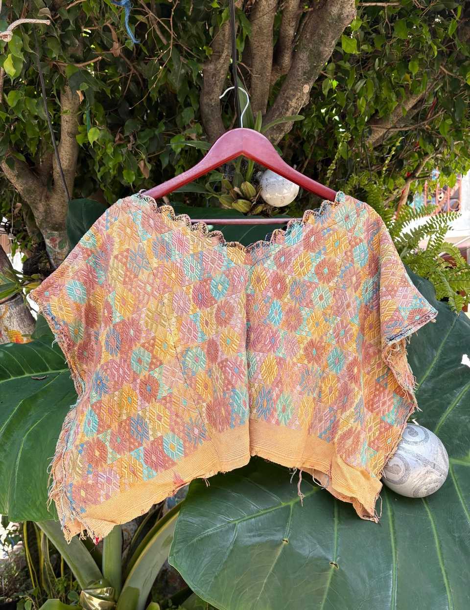 Pink and Primrose Coban Tzute #6-464