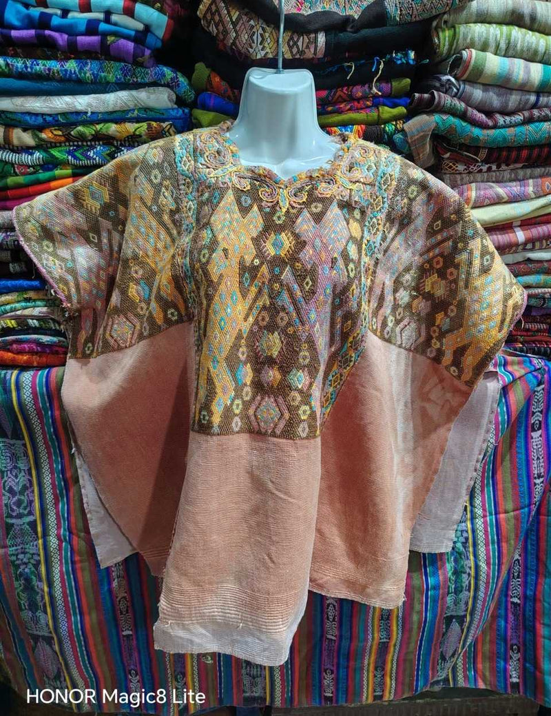Dancing Horses Chichicastenango Huipil #6-470