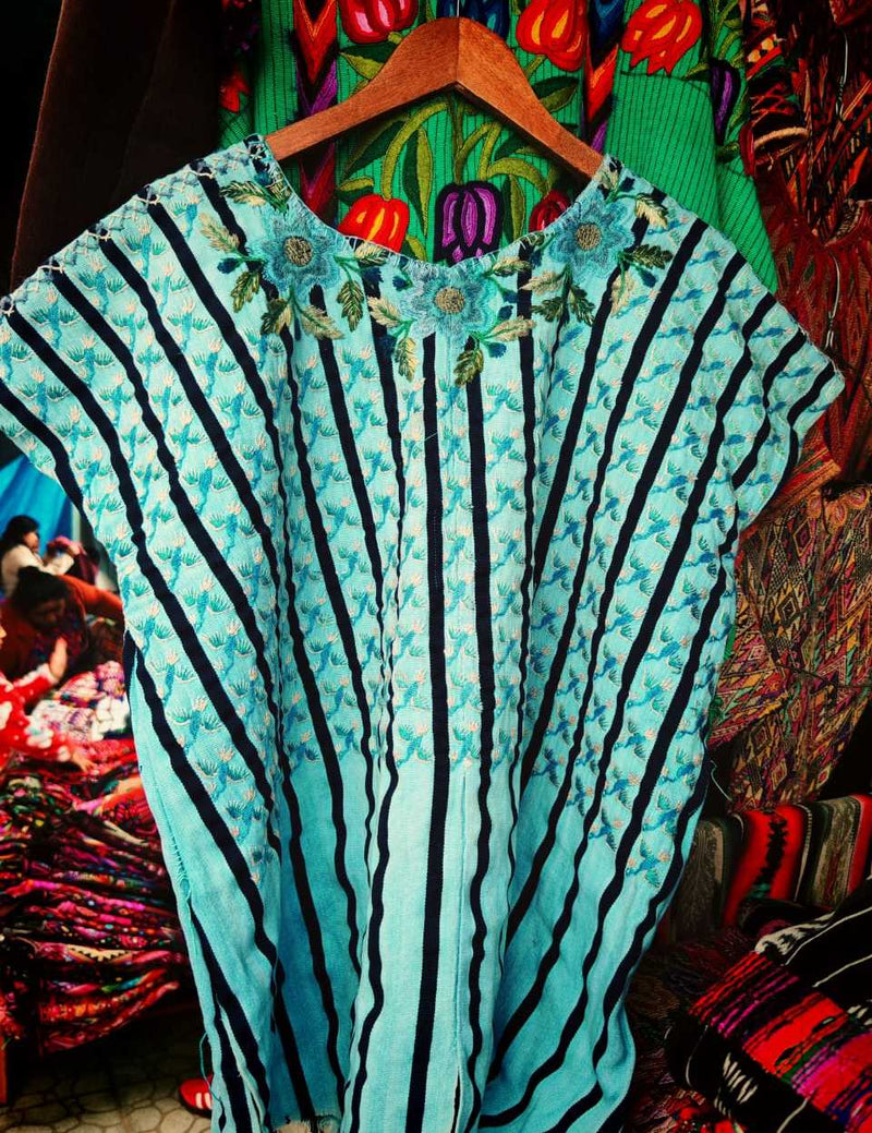 Mint Green Santiago Huipil #7-12
