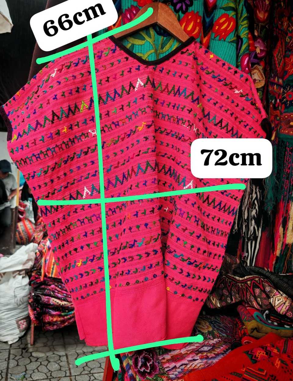 Red San Lucas Huipil #7-33