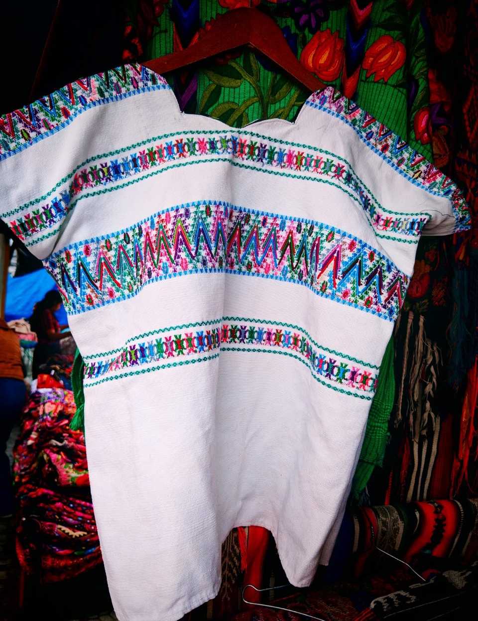 Simple Zigzag Comalapa Huipil #7-39