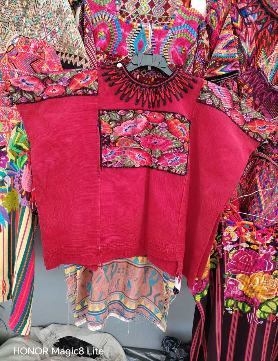 Floral Chichicastenango Huipil #7-81