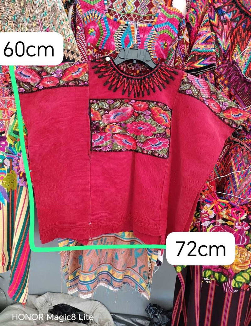 Floral Chichicastenango Huipil #7-81