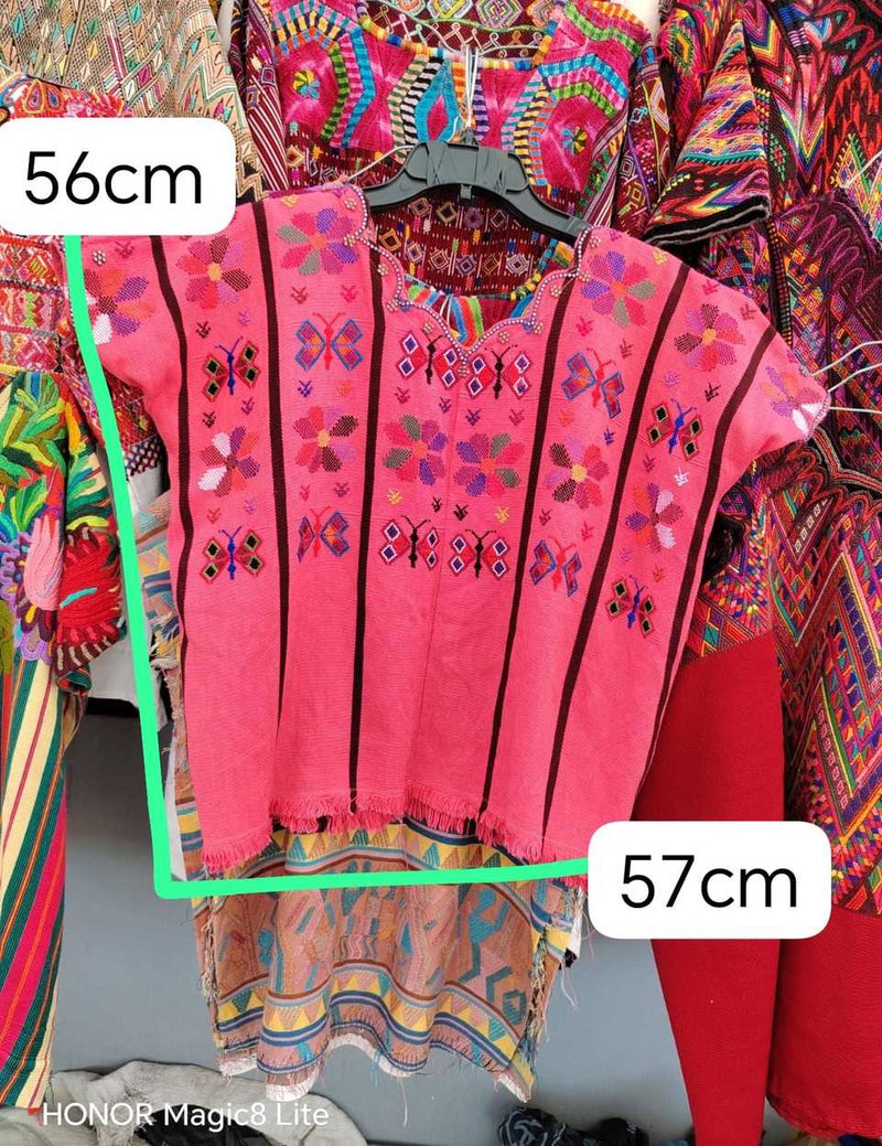 Pink San Lucas Huipil #7-83