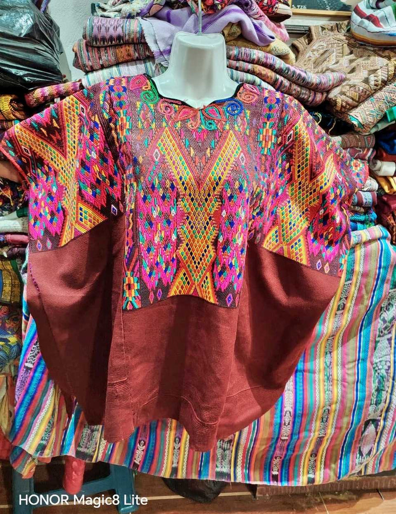 Double Headed Dragon Chichicastenango Huipil #7-110