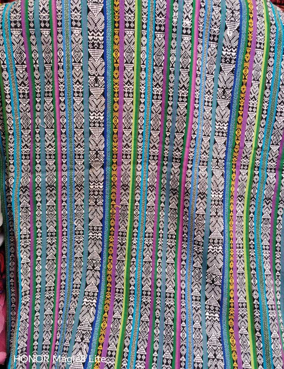 Colourful Blues Totonicapan Corte #7-124