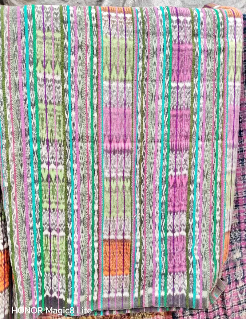 Pink and Green Patzun Corte #7-135