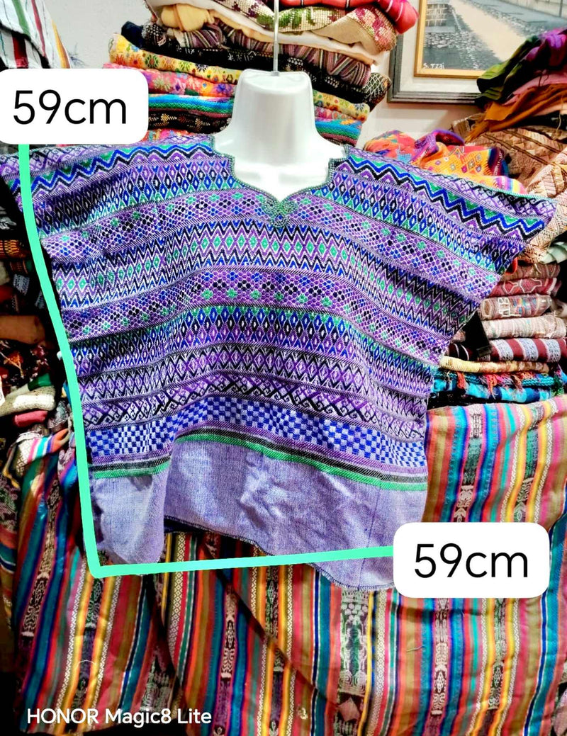 Purple Comalapa Huipil #7-148