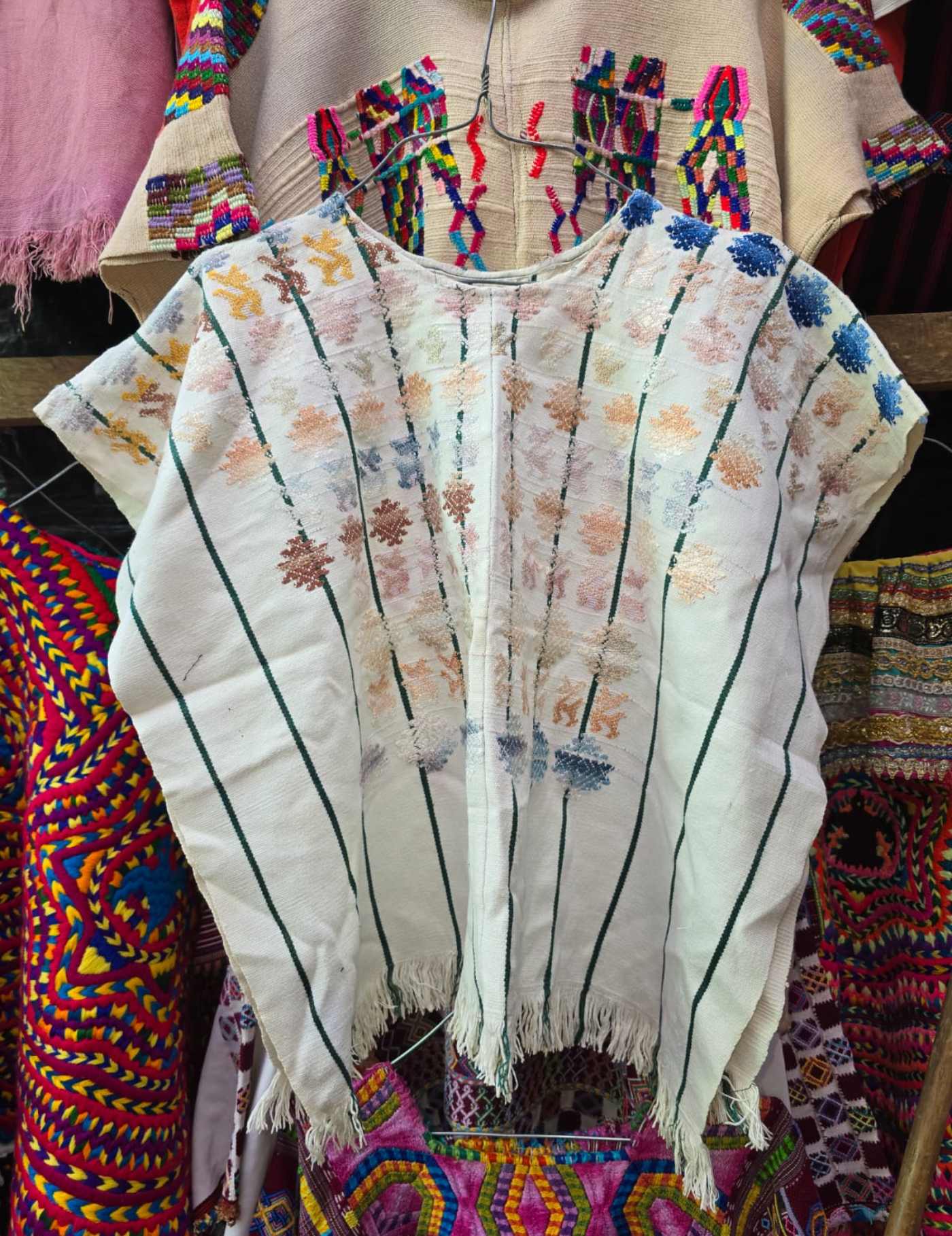 White Saint Lucas Toliman Huipil #7-168