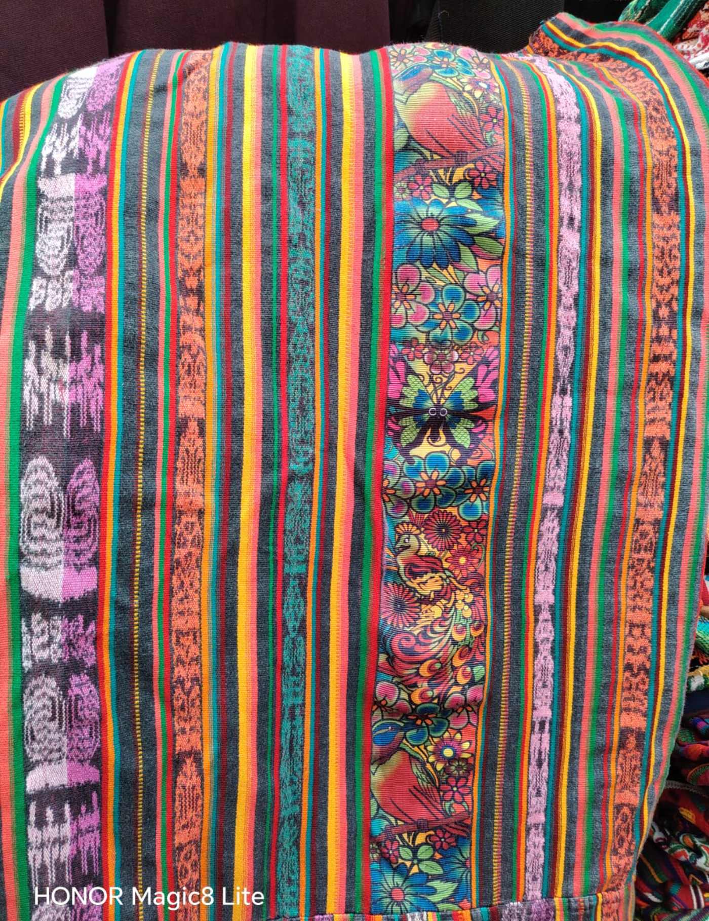 Floral And Ikat Totonicapan Huipil #7-203
