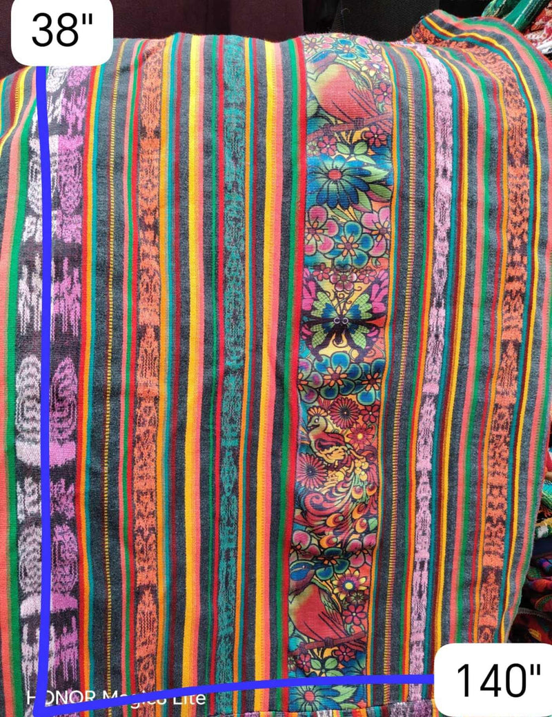 Floral And Ikat Totonicapan Huipil #7-203