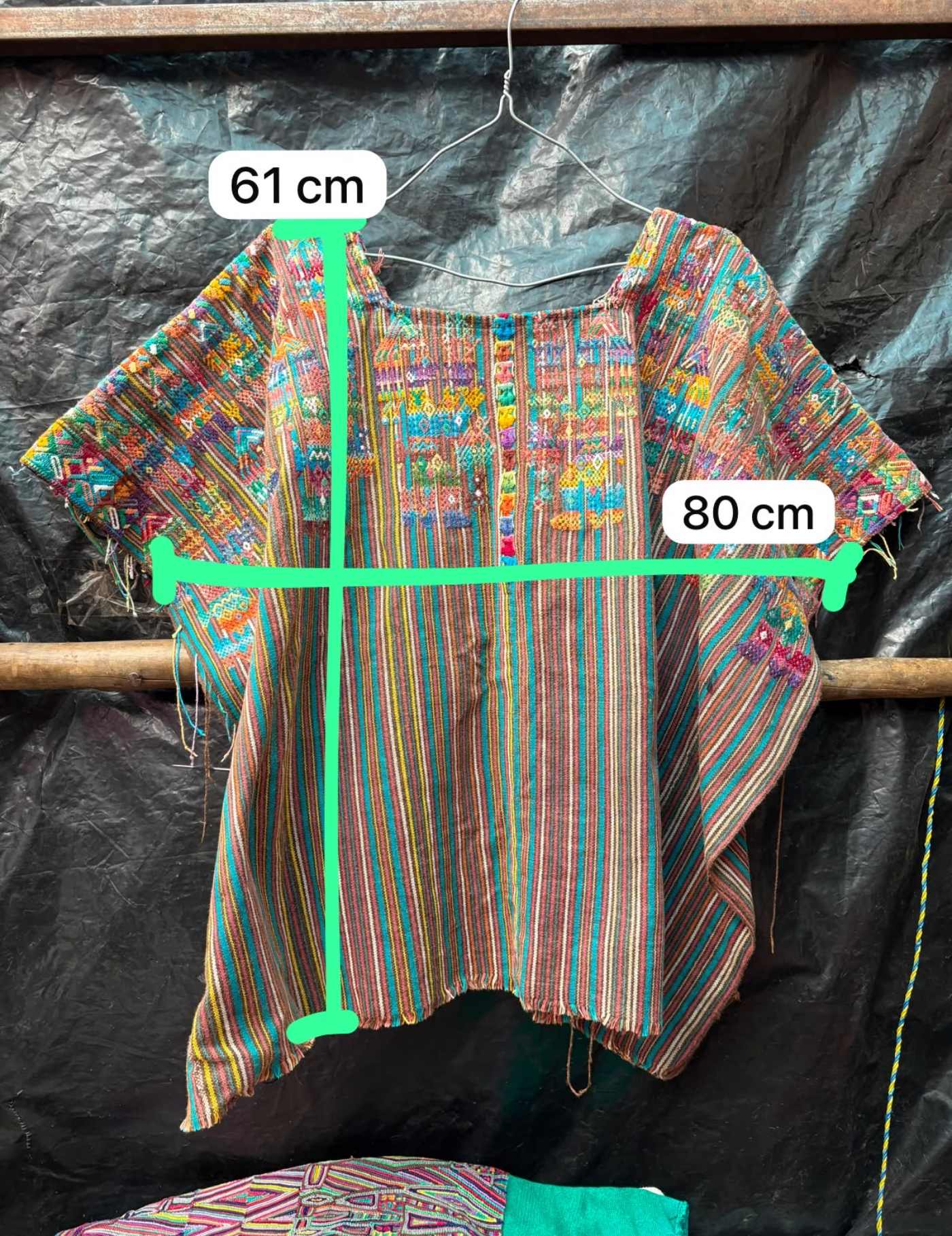 Colourful Nahuala Huipil #7-244