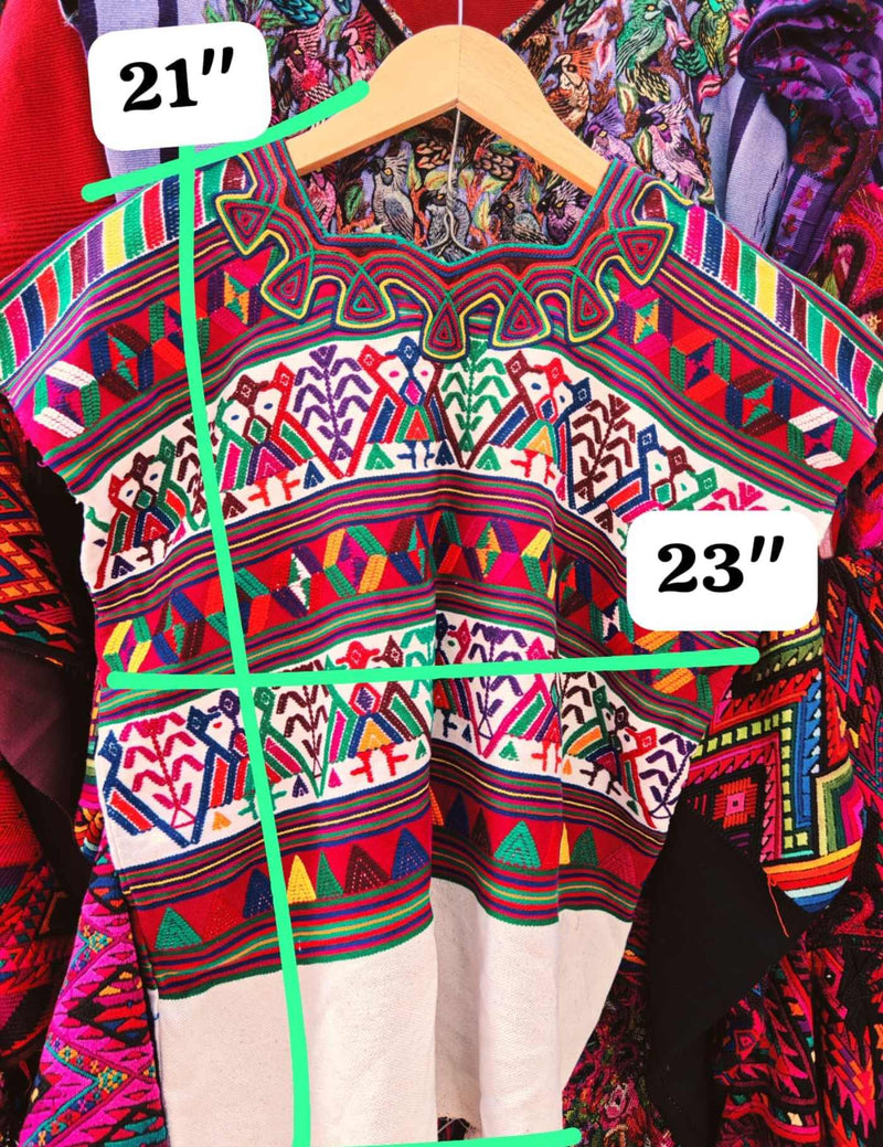 Colourful Nebaj Huipil #7-268