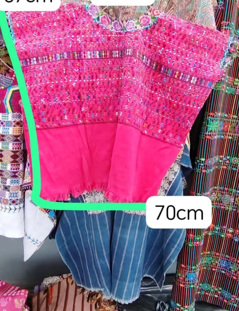 Hot Pink San Lucas Huipil #7-297