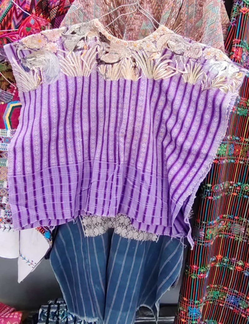 Lavender Santiago Huipil #7-303