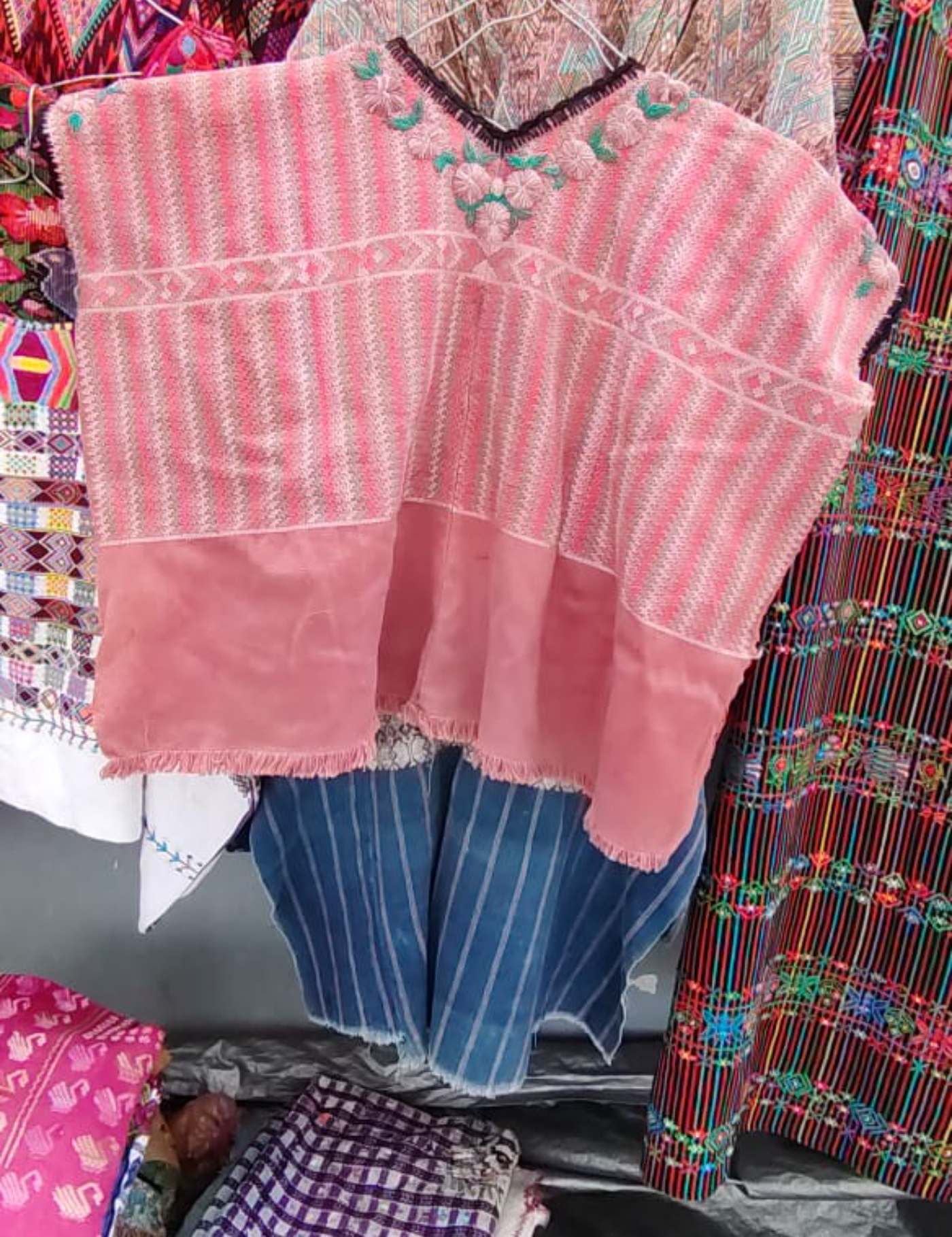 Pretty Pink San Lucas Huipil #7-309